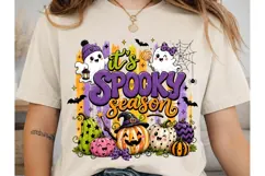 It's Spooky Season PNG Sublimation Shirt Product Image 2