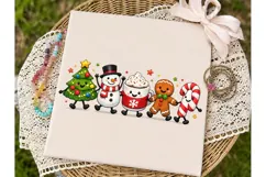 Christmas Friends PNG Sublimation Shirt Product Image 3