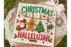 Christmas Hallelujah PNG Sublimation Des Product Image 2