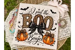 I Put the Boo in Boujee Halloween PNG Sh Product Image 3