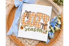Cozy Season Pumpkin PNG Sublimation Tee Product Image 3