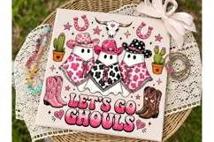 Let's Go Ghouls PNG Sublimation Shirt De Product Image 2