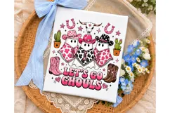 Let's Go Ghouls PNG Sublimation Shirt De Product Image 3