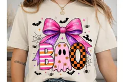 Boo Ghost Halloween PNG Sublimation Desi Product Image 2