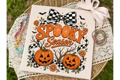 Spooky Season Pumpkin PNG Sublimation Sh Product Image 1