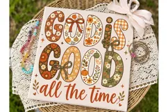 Good Vibes Good Mood Fall PNG Shirt Desi Product Image 2