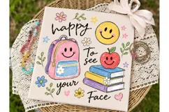 Happy To See Your Face PNG Shirt Design Product Image 1
