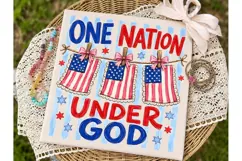 One Nation Under God PNG Shirt Design Product Image 2