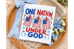 One Nation Under God PNG Shirt Design Product Image 3