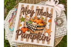 Hey There Pumpkin PNG Sublimation Shirt Product Image 1