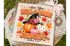 Are You Fall-O-Ween Jesus PNG Shirt Desi Product Image 1