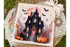 Haunted House PNG Sublimation Shirt Desi Product Image 2