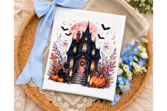 Haunted House PNG Sublimation Shirt Desi Product Image 3