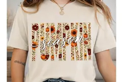 Season's Greetings Fall Pumpkin PNG Shir Product Image 2
