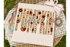 Season's Greetings Fall Pumpkin PNG Shir Product Image 1