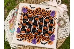 Boo Halloween PNG Sublimation Shirt Desi Product Image 2