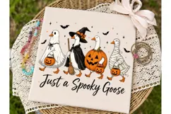 Spooky Goose Halloween PNG Shirt Design Product Image 2