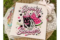 Spooky Summer PNG Shirt Design Sublimati Product Image 2