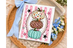 Stacked Pumpkins PNG Sublimation Shirt D Product Image 3