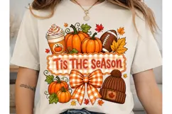 Tis The Season Pumpkin PNG Sublimation Product Image 2