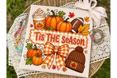 Tis The Season Pumpkin PNG Sublimation Product Image 3