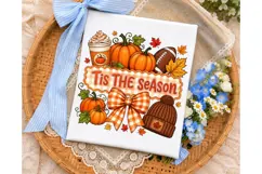 Tis The Season Pumpkin PNG Sublimation Product Image 1