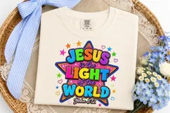 Jesus is the Light Christian PNG Clipart Product Image 5