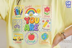 You Are Kind Loved School Teacher PNG Product Image 2
