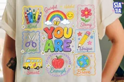 You Are Kind Loved School Teacher PNG Product Image 3