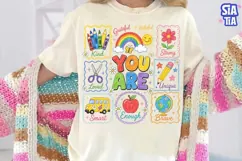 You Are Kind Loved School Teacher PNG Product Image 4
