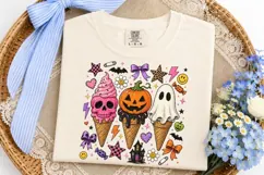 Halloween Ice Cream Cones PNG Clipart Product Image 5