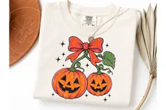Halloween Jack-O-Lantern Bow PNG Clipart Product Image 3