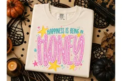 Happiness Is Being In Honey PNG Shirt Product Image 3
