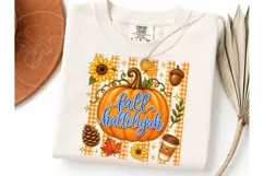 Fall Hallelujah Pumpkin PNG Sublimation Product Image 2