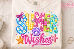 Summer Wishes PNG, Cute Summer Sublimation, Beach Vibes PNG Product Image 4
