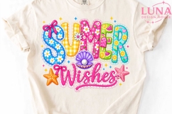 Summer Wishes PNG, Cute Summer Sublimation, Beach Vibes PNG Product Image 5