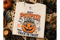 Hey Pumpkin Trick or Treat Halloween PNG Product Image 3