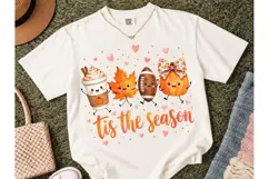 Tis The Season Fall PNG Shirt Design Product Image 3