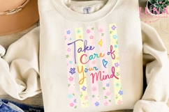Take Care of Your Mind PNG, Mental Health Awareness PNG Subl Product Image 3
