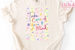 Take Care of Your Mind PNG, Mental Health Awareness PNG Subl Product Image 5