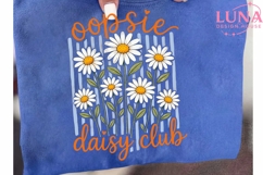 Oopsie Daisy Club PNG, Floral Daisy PNG, Retro Flower Product Image 6