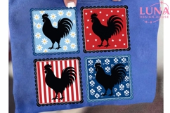 Patriotic Rooster PNG, Farmhouse Clipart, 4th of July Chicke Product Image 6
