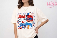 Red White Cool 4th of July Popsicle PNG, Patriotic Sublimati Product Image 5