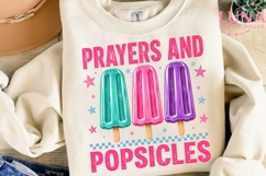 Prayers and Popsicles Png, Summer Christian Png, Religious P Product Image 3