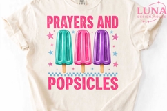 Prayers and Popsicles Png, Summer Christian Png, Religious P Product Image 5