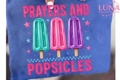 Prayers and Popsicles Png, Summer Christian Png, Religious P Product Image 6