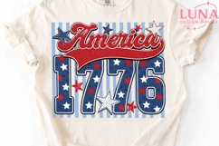 America 1776 PNG, Patriotic Sublimation, 4th of July PNG Des Product Image 5