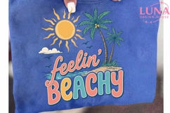 Feelin Beachy PNG, Summer Beach Sublimation, Tropical Vacati Product Image 6