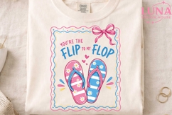 You're The Flip To My Flop PNG, Summer Flip Flops PNG, Beach Product Image 3
