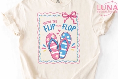 You're The Flip To My Flop PNG, Summer Flip Flops PNG, Beach Product Image 4